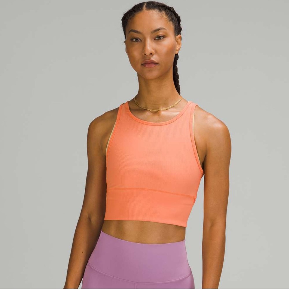 NWT! Lululemon Power Pivot Tank Golden Apricot 0
